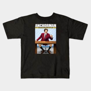 Anchorman Ron Burgundy Cheers Kids T-Shirt